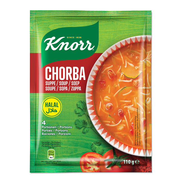 Photo Soupe Chorba Knorr 12 sachets